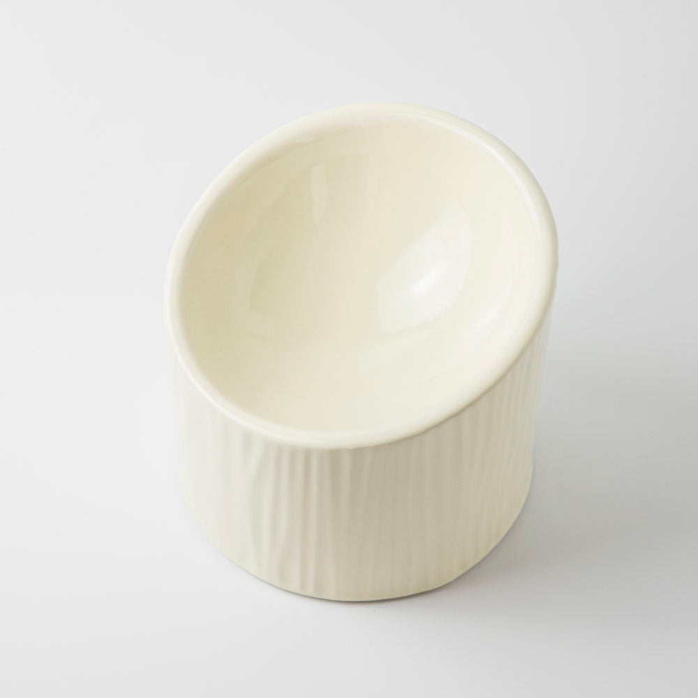 BAMBO 陶器フードボウル ホワイト