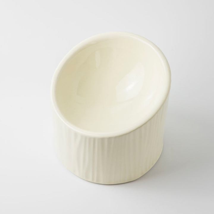 BAMBO 陶器フードボウル ホワイト