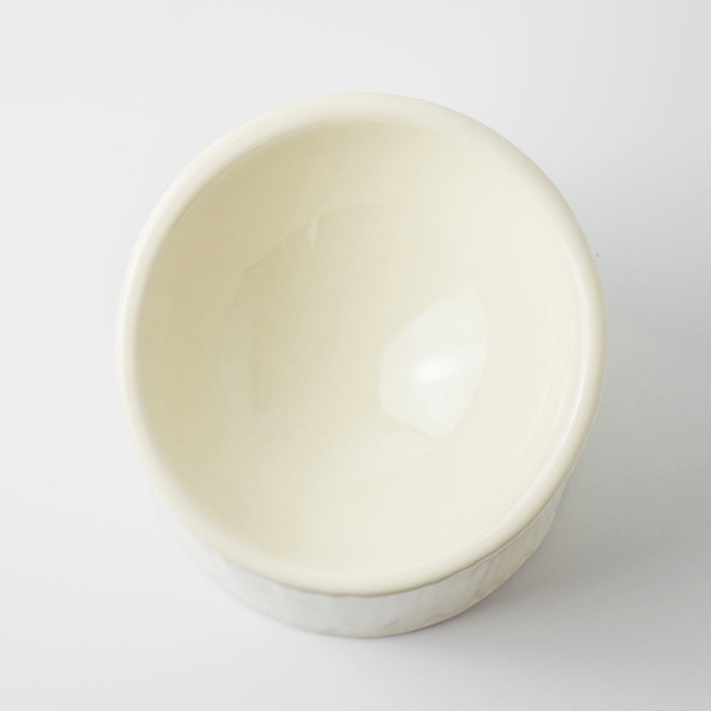 BAMBO 陶器フードボウル ホワイト