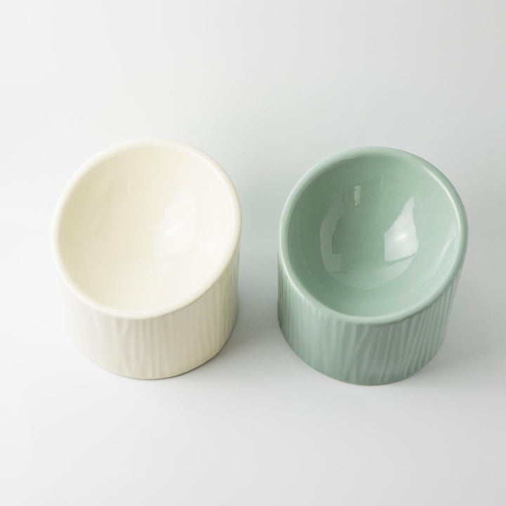 BAMBO 陶器フードボウル ホワイト