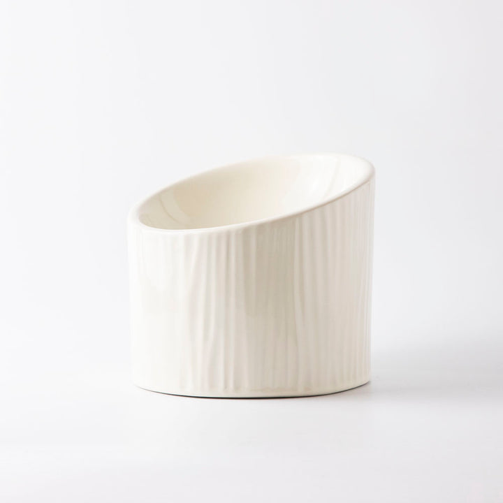 BAMBO 陶器フードボウル ホワイト